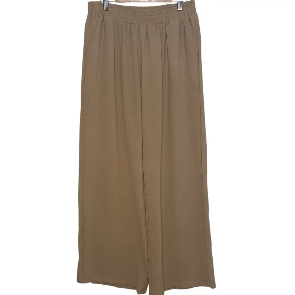 2 Piece Sleeveless Button Down Blouse & Matching Pants-NWT - Picture 5 of 6
